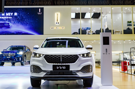 长城汽车wey品牌携vv7家族多款车型亮相成都车展