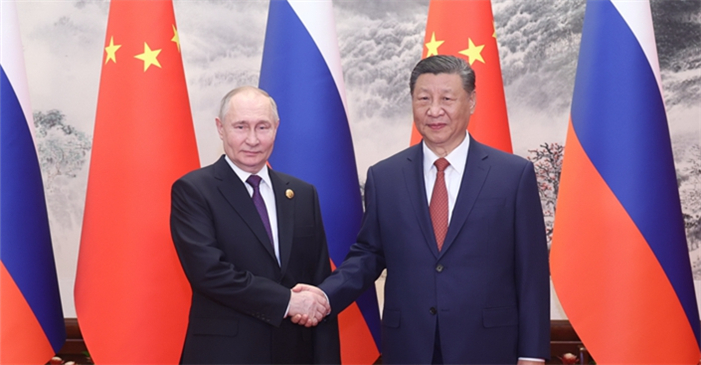  Xi Jinping Talks with Russian President Putin